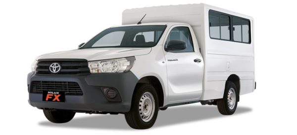HILUX FX 4x2 M/T With Rear A/C