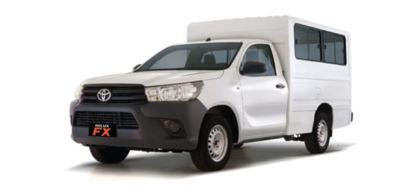 HILUX FLEET 2.4 FX w/ Rear Aircon 4x2 M/T