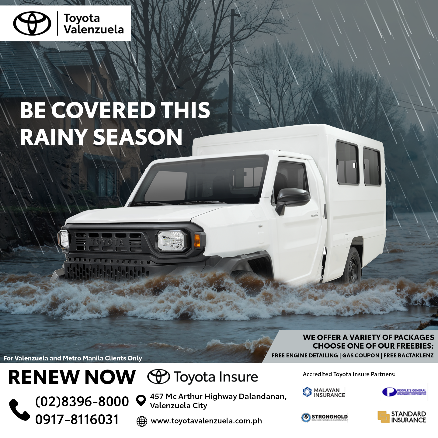 Toyota Insure Renewal
