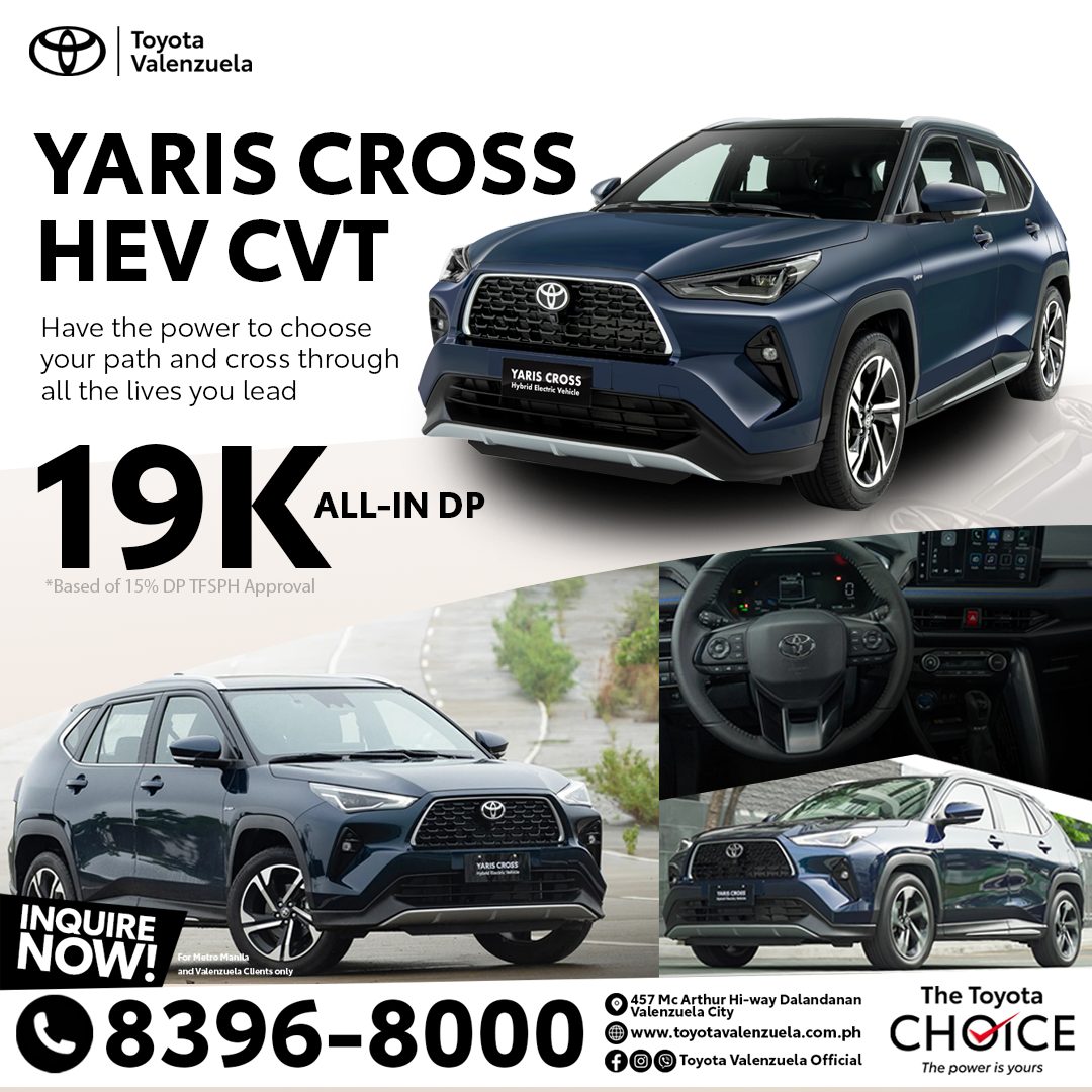 YARIS CROSS PROMO