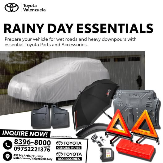 RAINY DAY ESSENTIALS