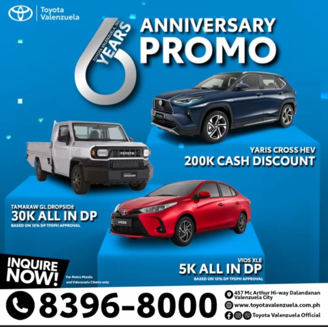 6th Anniversary Promo