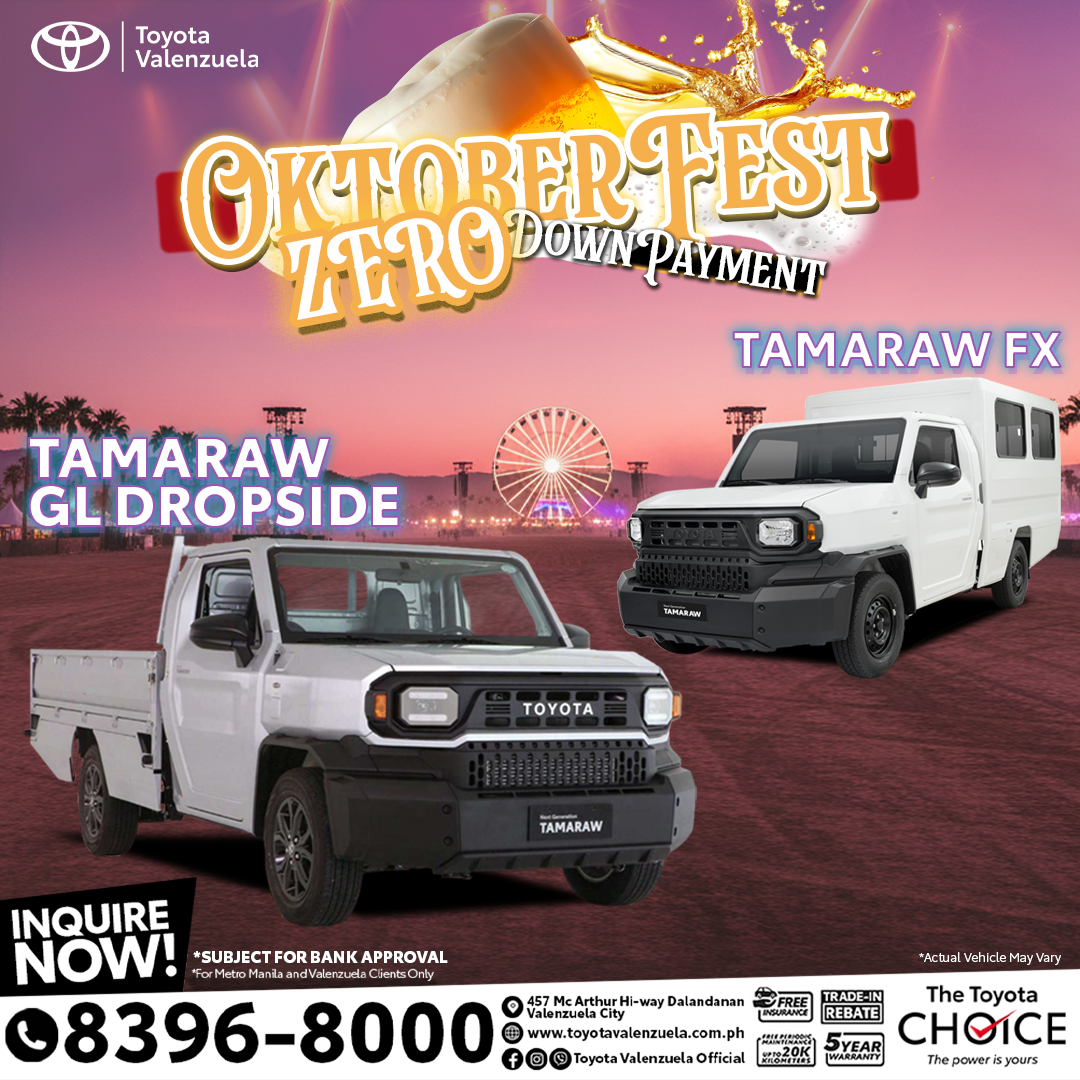 OCTOBER TAMARAW PROMO