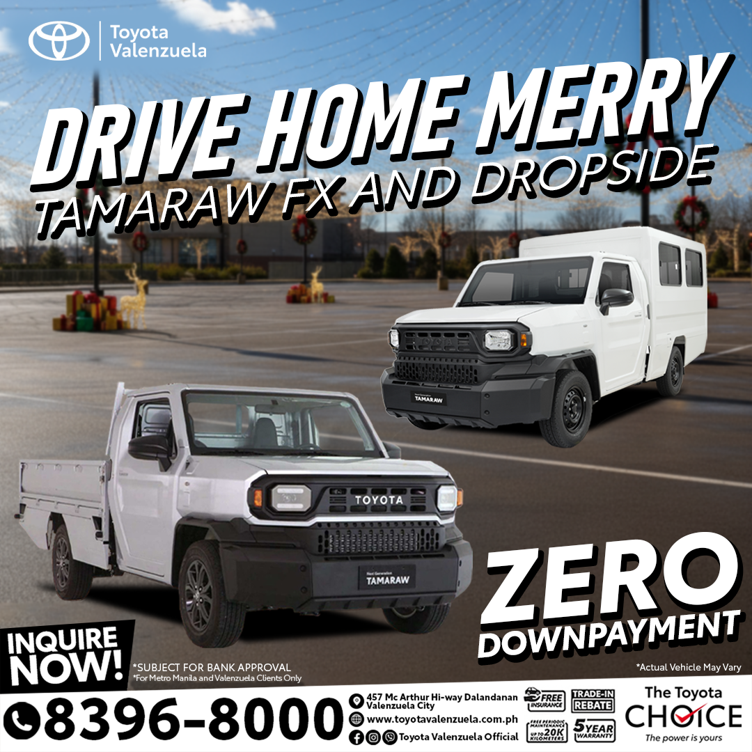 NOVEMBER TAMARAW PROMO