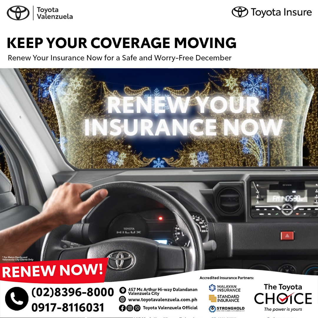 Toyota Insure Renewal