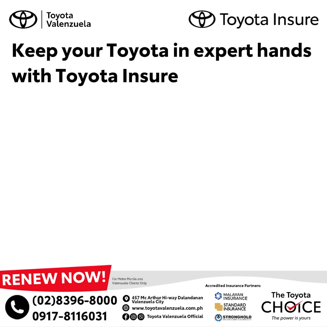 Toyota Insure Renewal