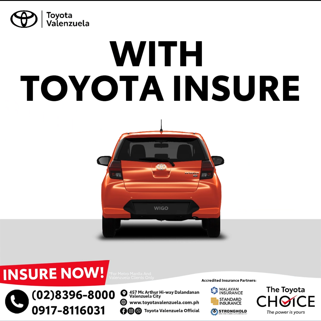 Toyota Insure January