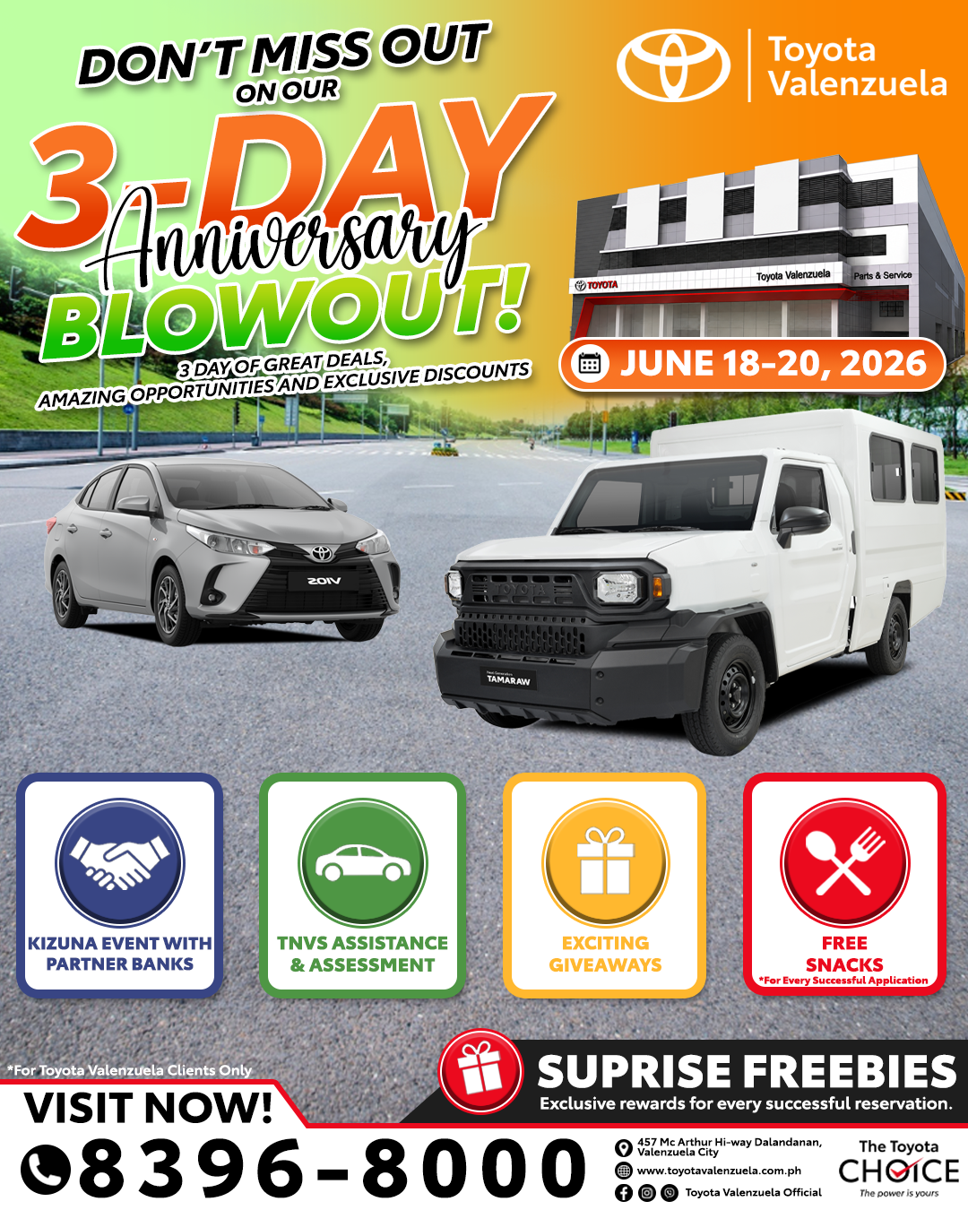 3-DAY ANNIVERSARY BLOWOUT