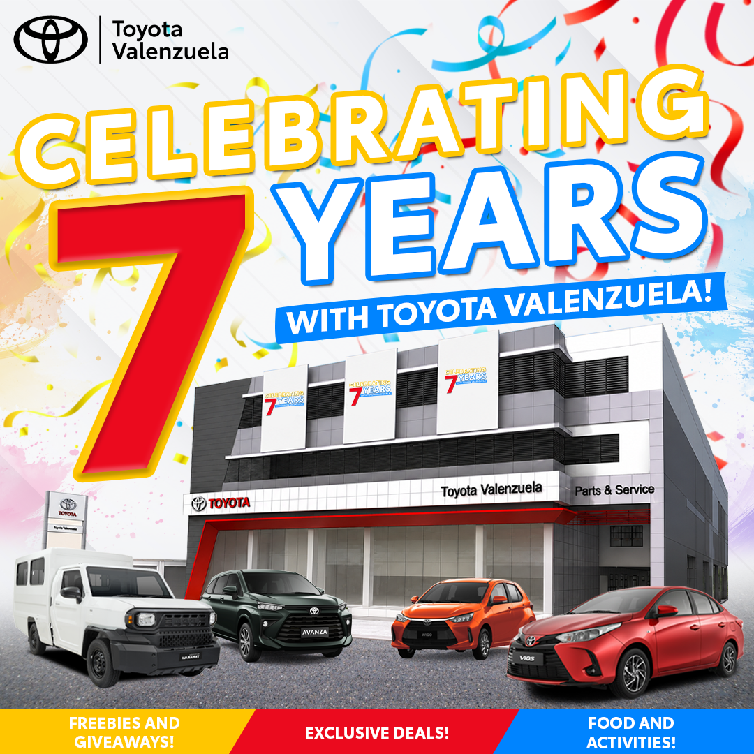 CELEBRATE 7 YEARS WITH TOYOTA VALENZUELA