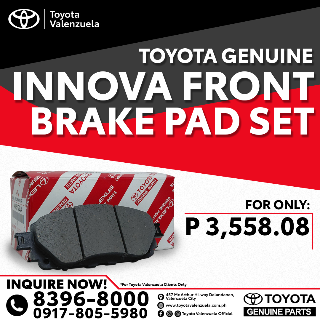 Innova Front Brake Pad Set