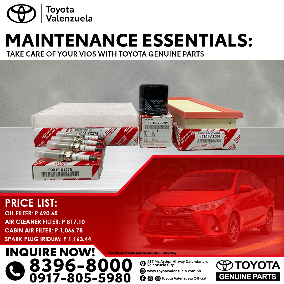 toyota vios genuine parts